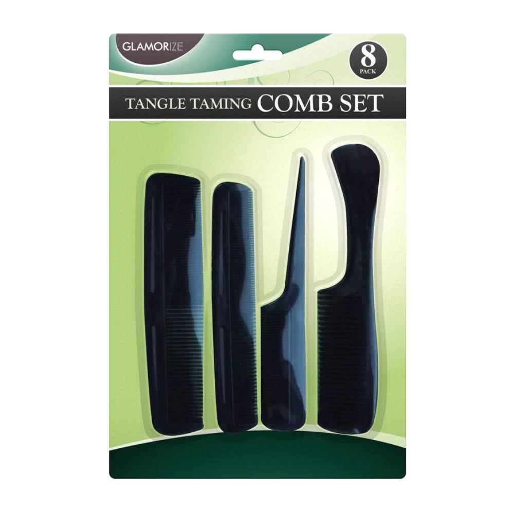 Glamorize Comb Set 8 Pack