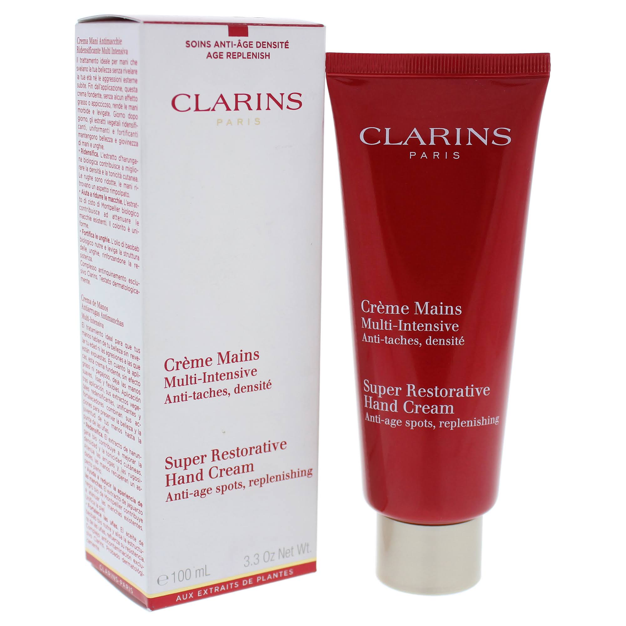 Clarins Super Restorative Hand Cream - 3.3 oz