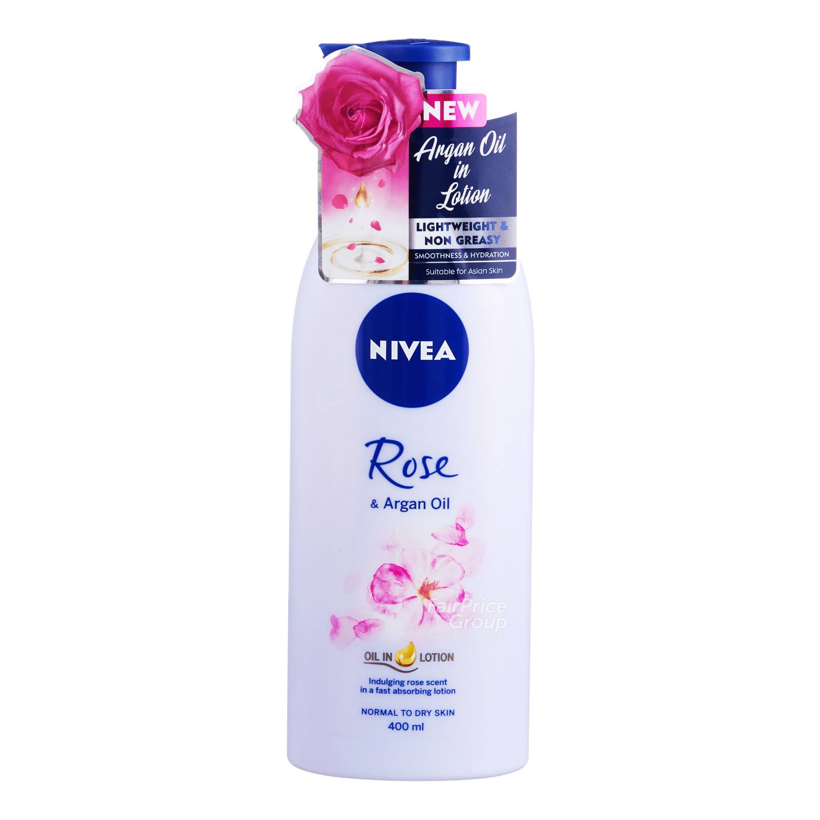 NIVEA Rose & Argan Oil Lotion - 400ml
