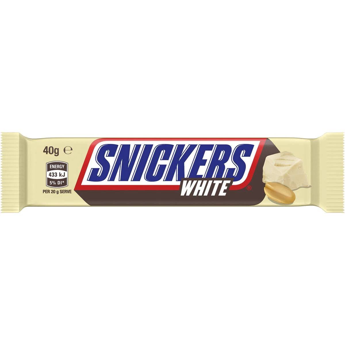 Snickers White Chocolate 40g