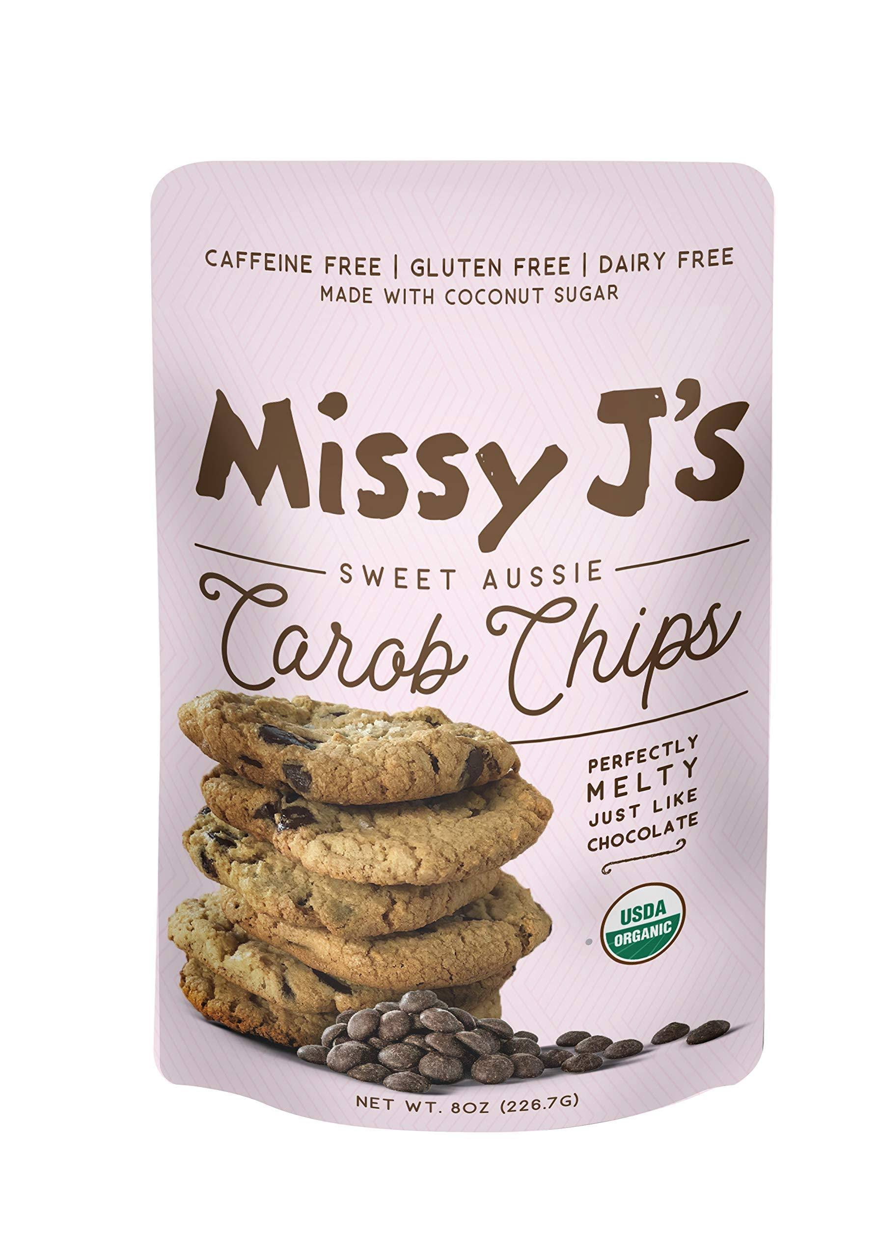Missy JS - Carob Chips - Vegan - Case of 6 - 8 oz.