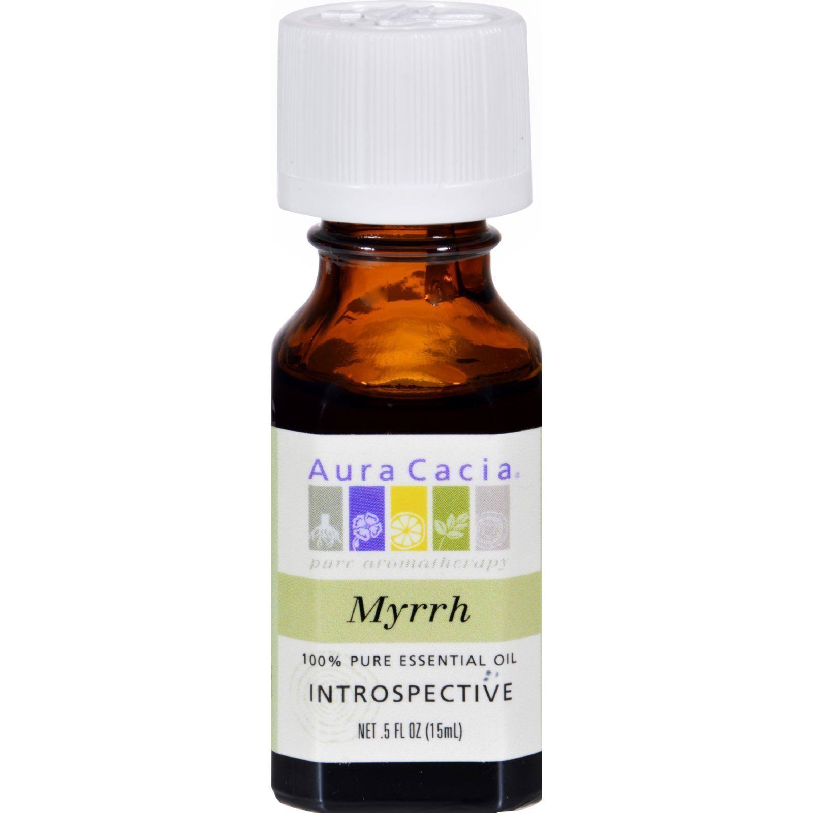 Aura Cacia Pure Essential Oil - Myrrh, 0.5oz