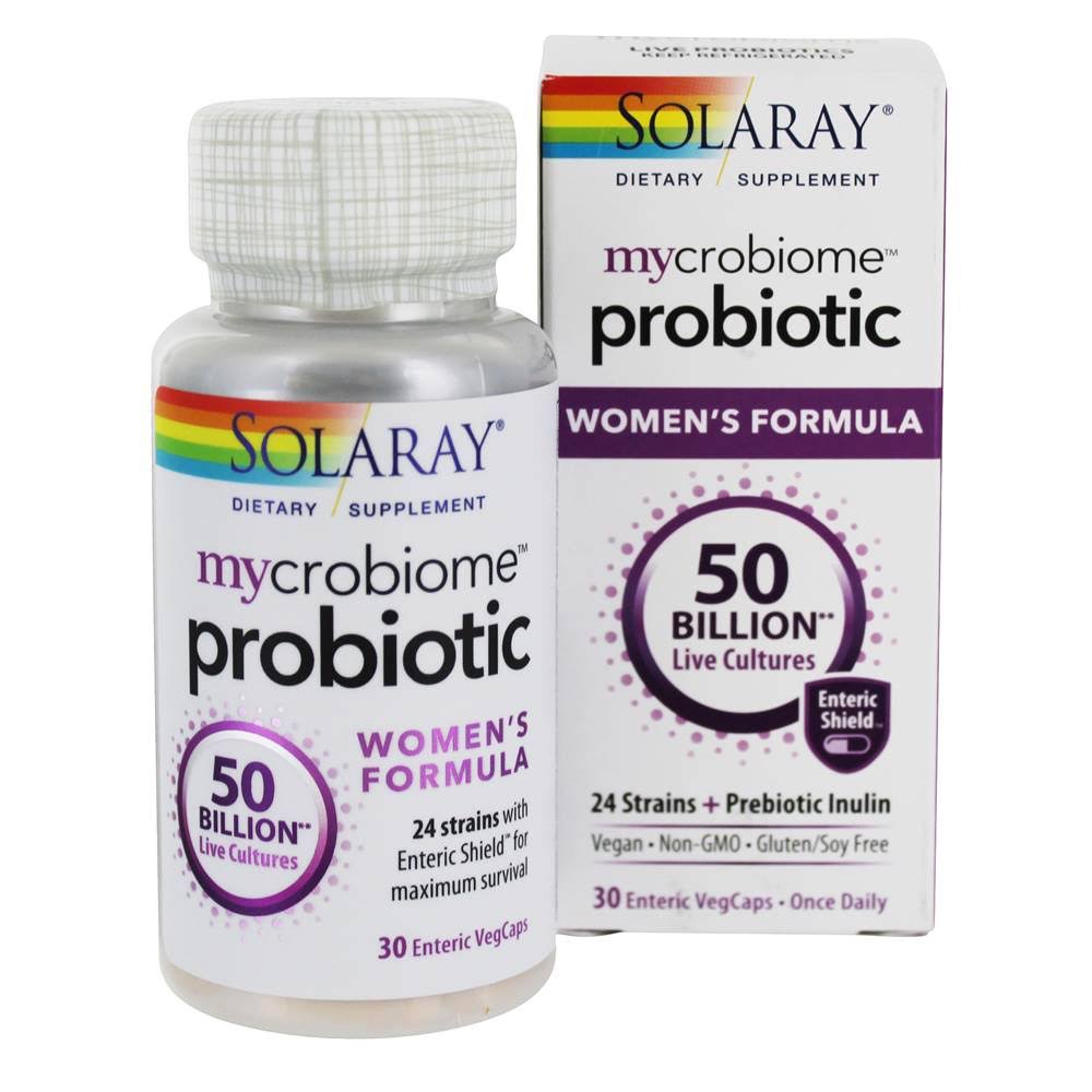 Solaray - mycrobiome probiotic Women's Formula, 50 Billion, 24