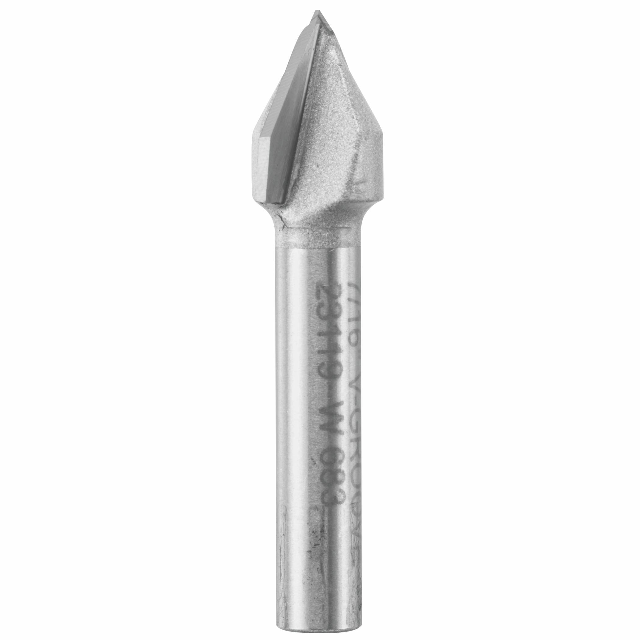 Vermont American - 60-Degree x 7/16 In. Carbide Tipped V-Groove Bit