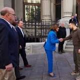 Pelosi brings Democratic delegation to Kyiv, meets with Zelenskyy during surprise visit