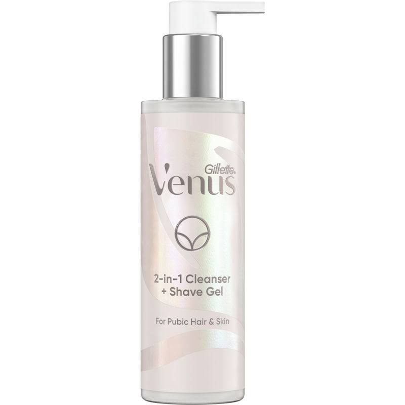 Venus 2-in-1 Cleanser + Shave Gel, 190 ml