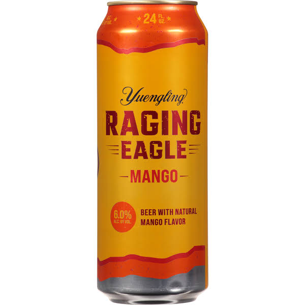Yuengling Brewery Raging Eagle Mango Scratch Fruit Beer - 24 fl oz