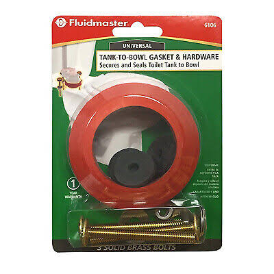 Fluidmaster 6106 Tank to Bowl Three Bolts and Gasket - 2 3/4"