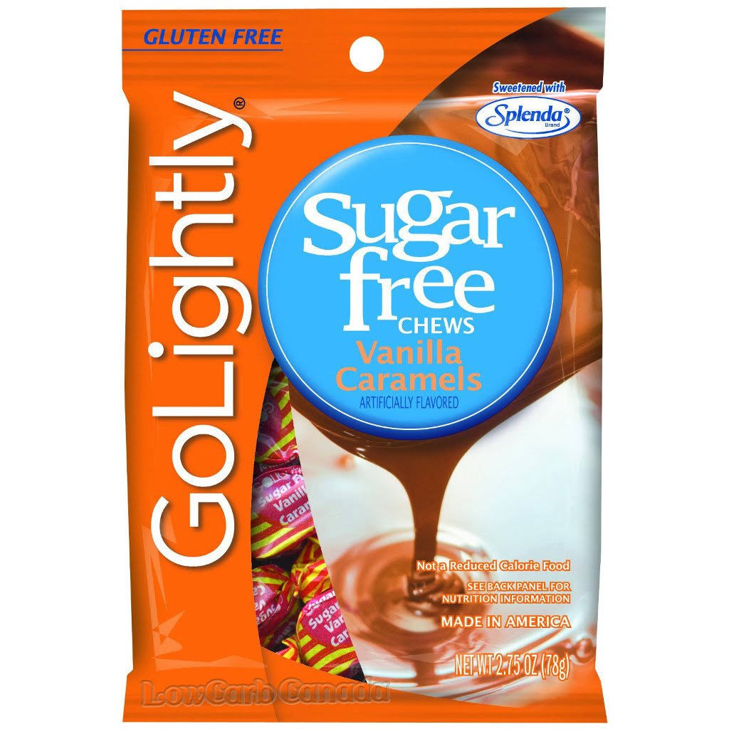 Go Lightly Sugar Free Candy - Vanilla Caramel, 2.75oz