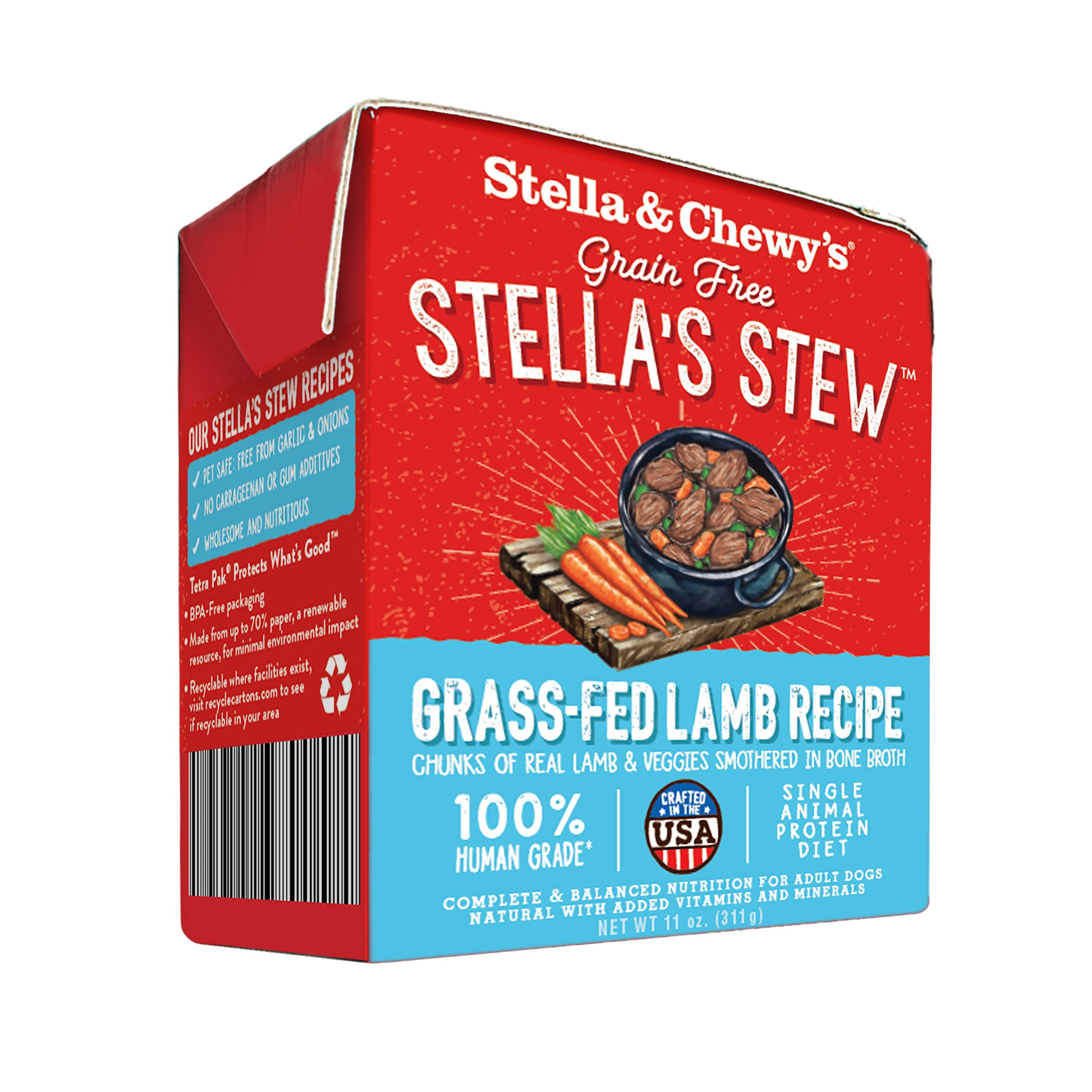 Stella & Chewy's Dog Stew Grass Fed Lamb 11 oz