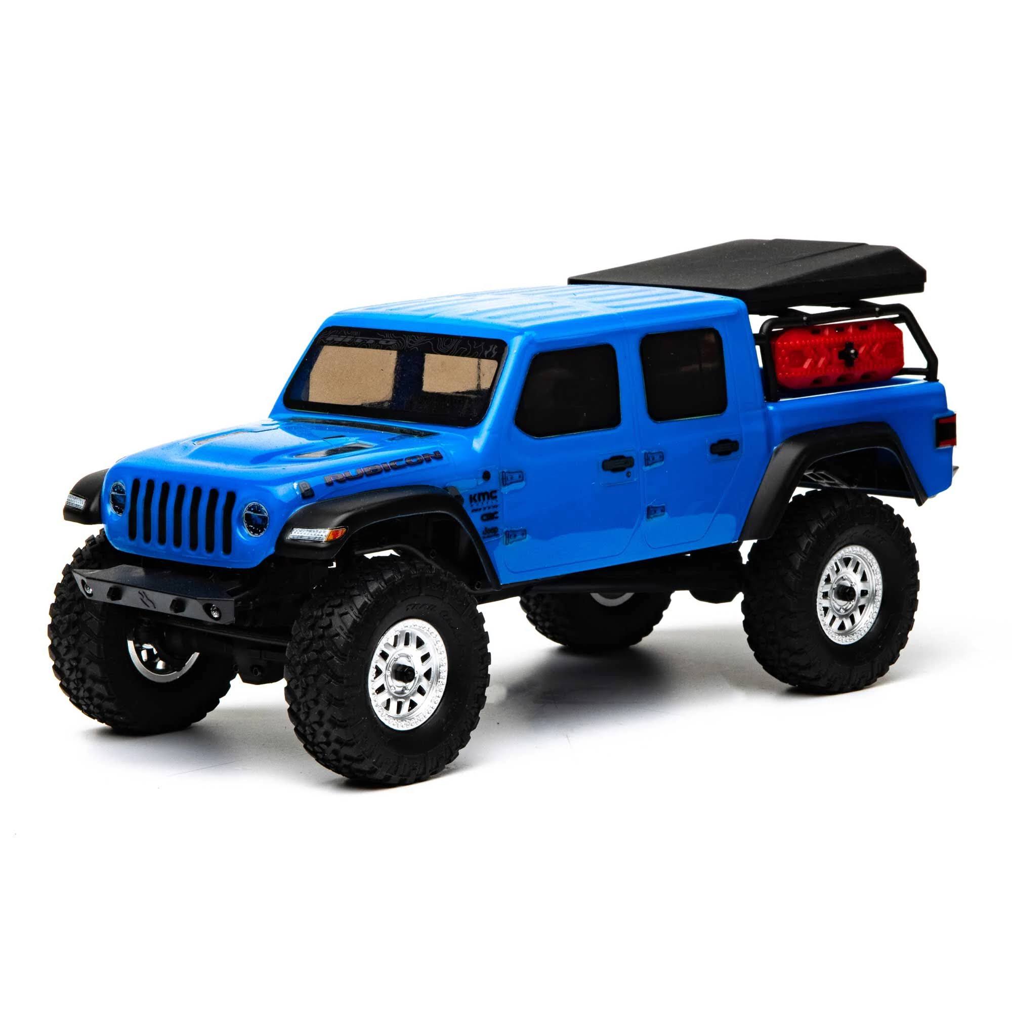 Axial AXI00005T2 1/24 Scx24 Jeep Gladiator Crawler RTR Blue