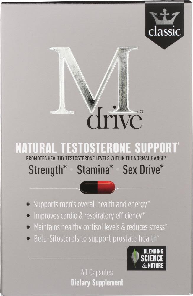 Oceanus Naturals MDrive Classic Testosterone Support Dietary Supplement - 60ct