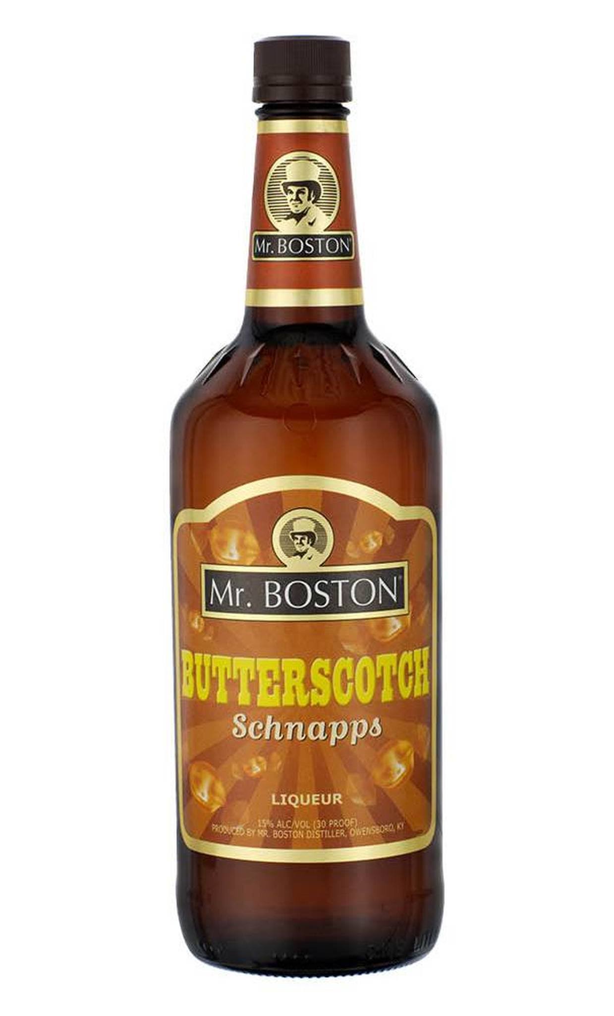 Mr Boston Butterskoch Schnaaps Liqueur - 25.36oz