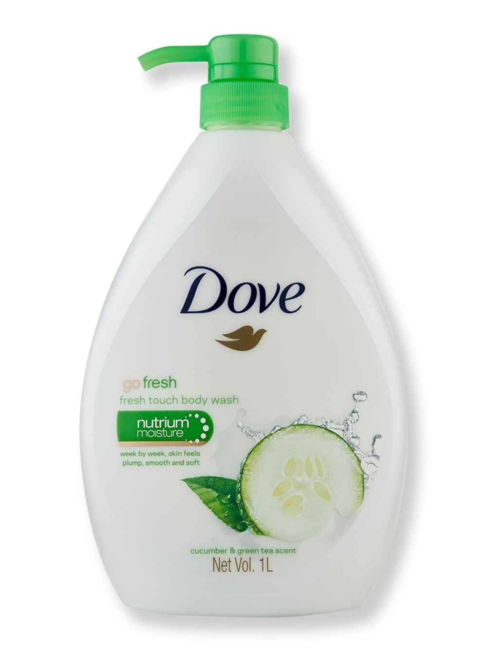Dove Body Wash Fresh Touch Cucumber 1L