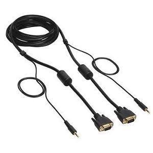 GigaWare Laptop to VGA Audio and Video Cable - 10'