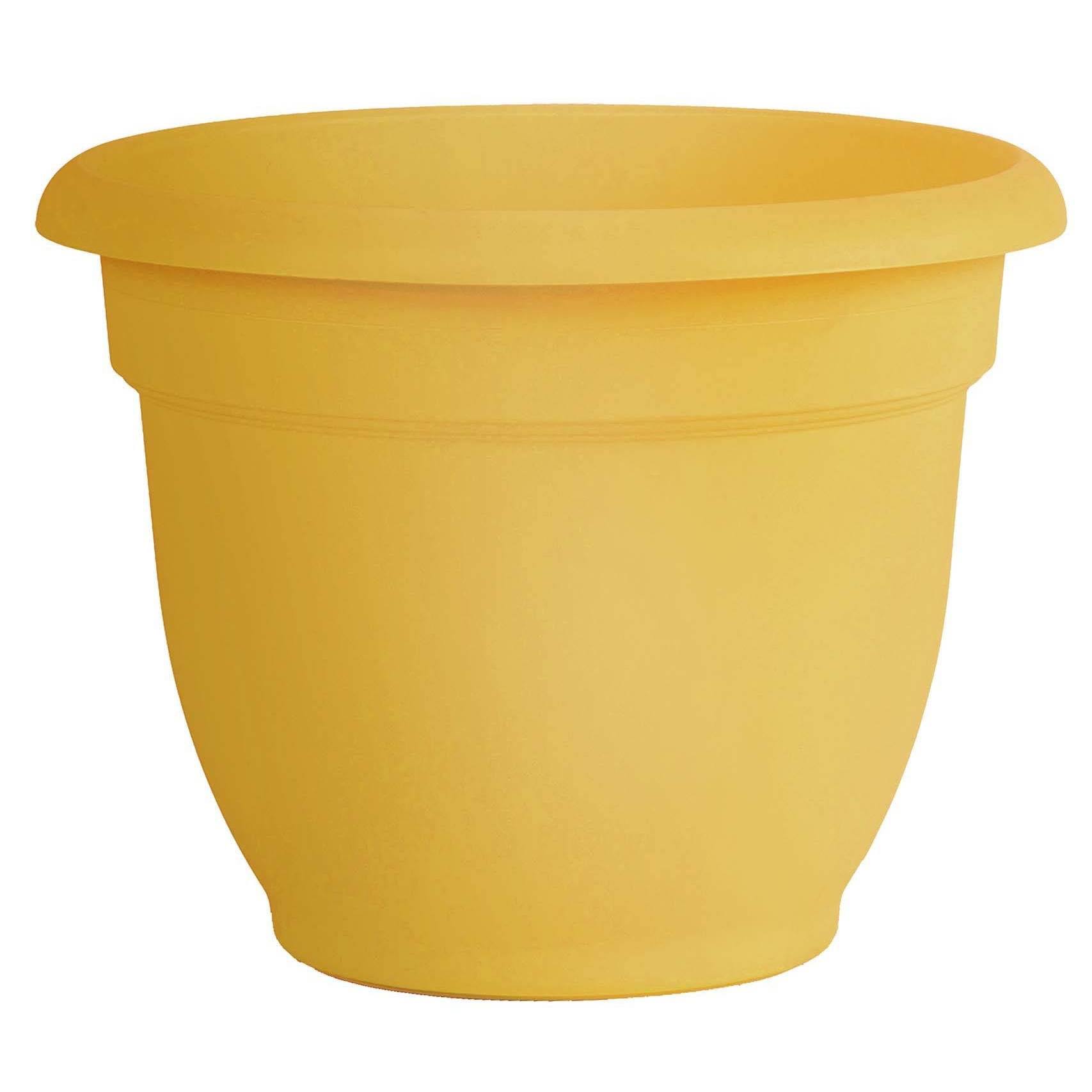 Bloem 8" Ariana Earthy Yellow Planter