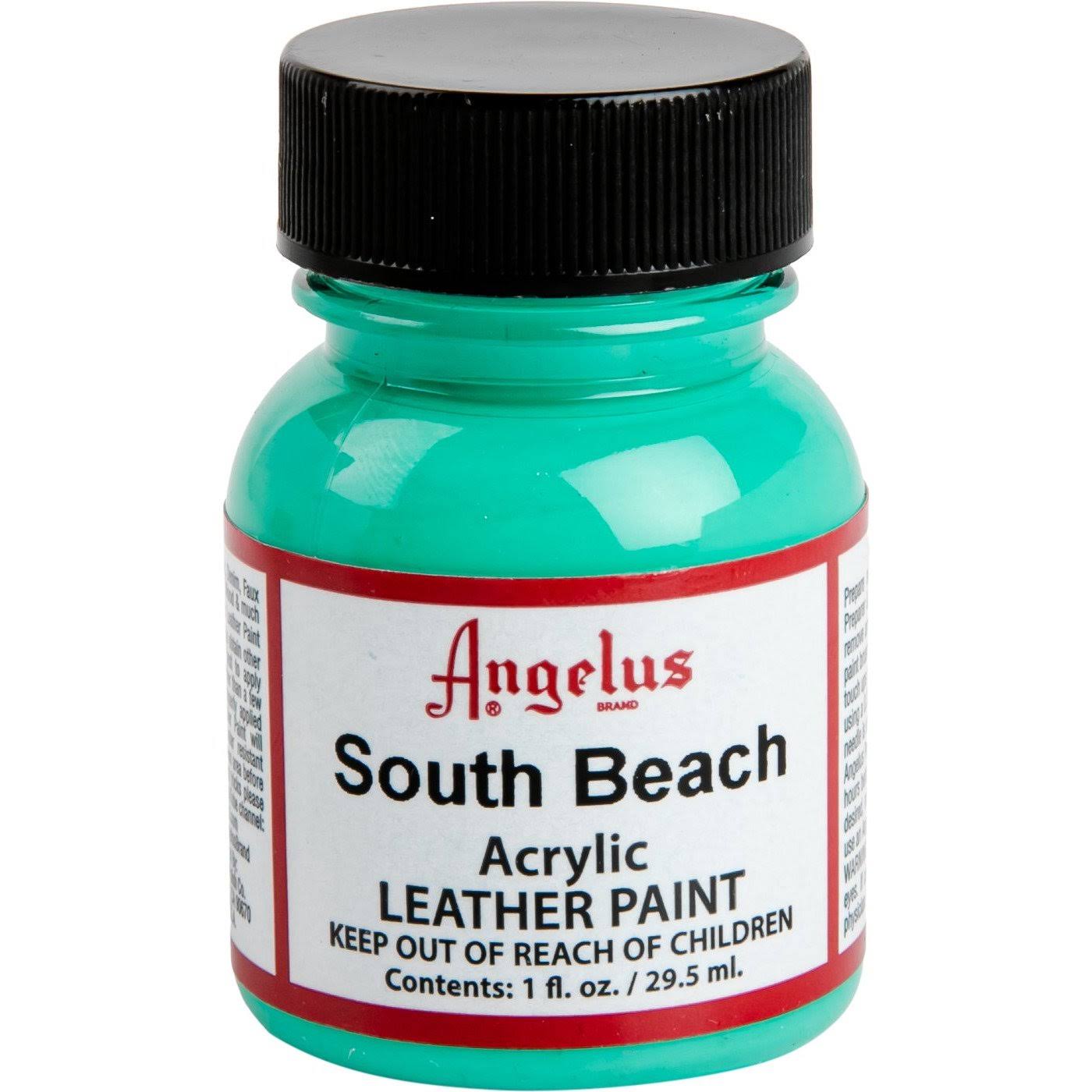Angelus Acrylic Leather Paint, 30ml, South Beach | Household Supplies