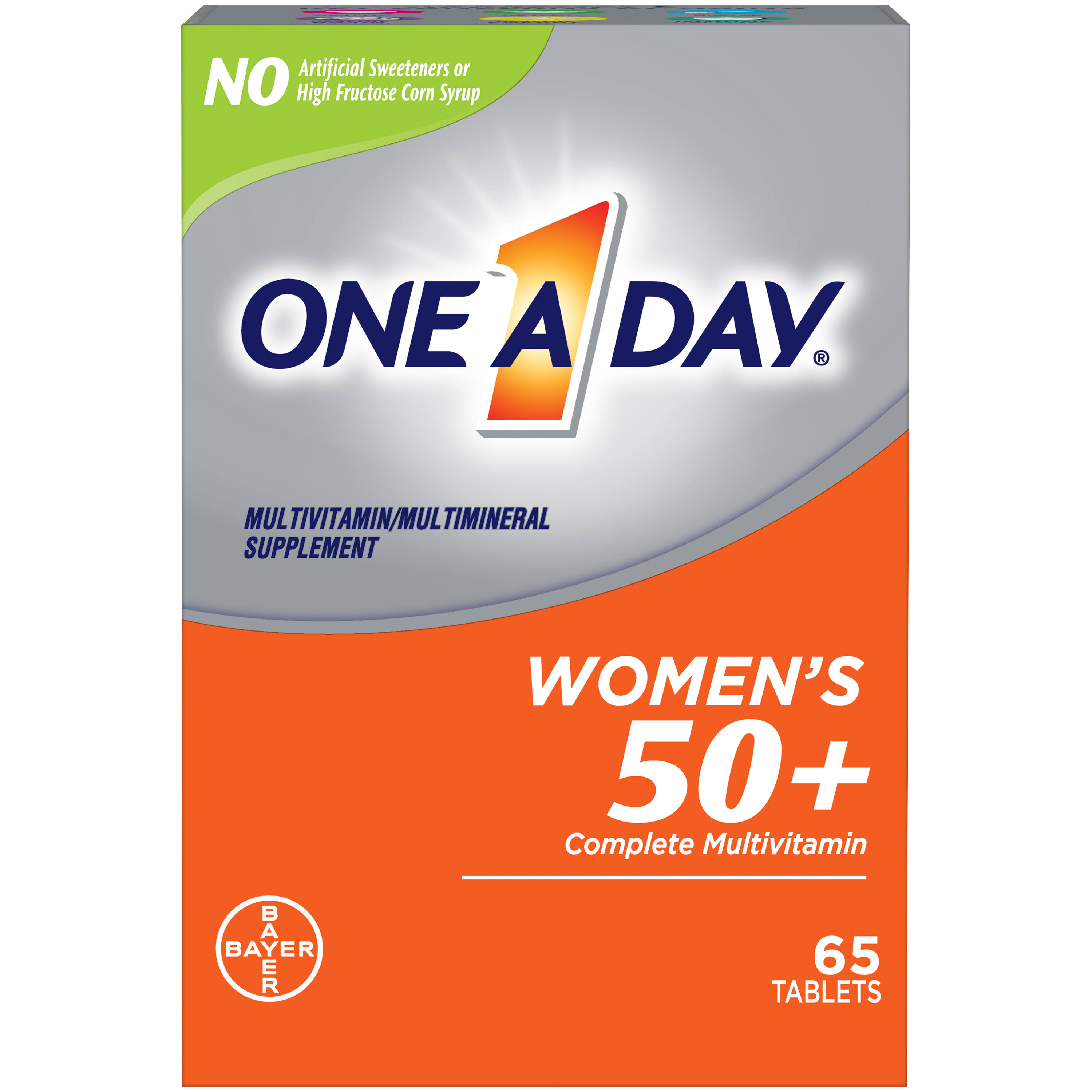 One-A-Day, Women S 50+ Complete Multivitamin, 65 Tablets