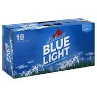 Labatt Blue Light Canadian Pilsener Beer - 12oz, 18 Count