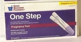 GNP One Step Pregnancy Test 2 Counts