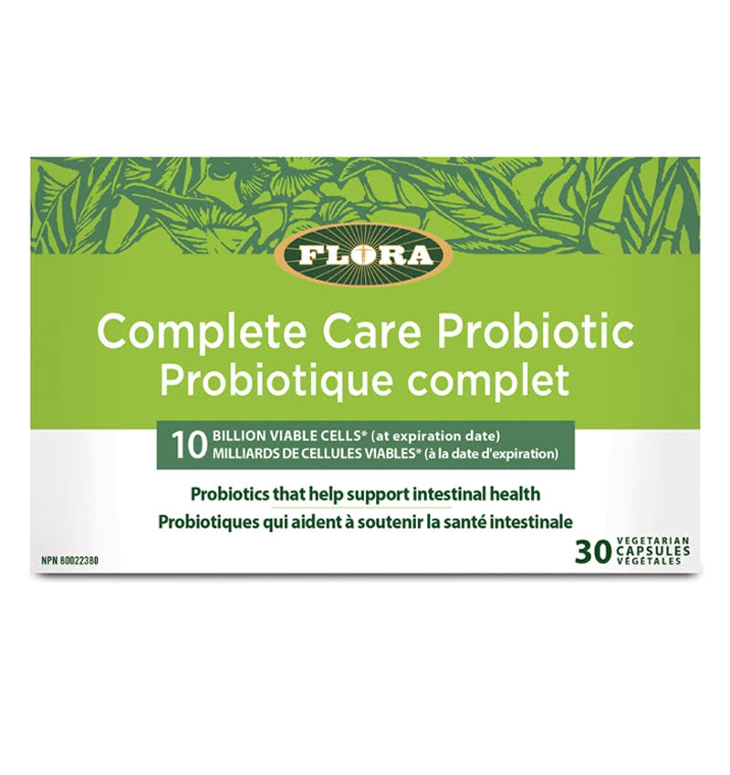 Flora Complete Care Probiotic (Shelf Stable - 30 Caps)