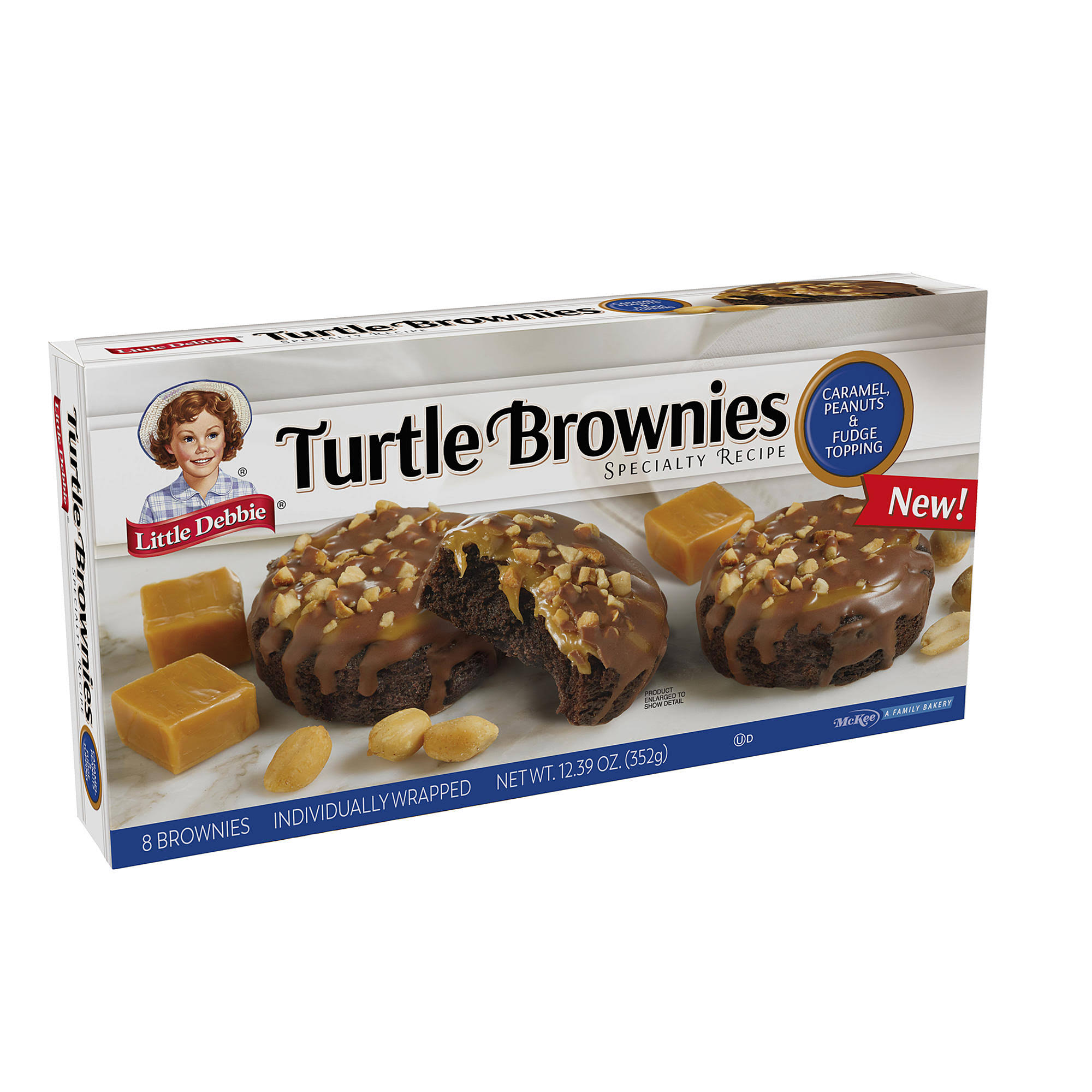 Little Debbie Turtle Brownies 12.39 oz