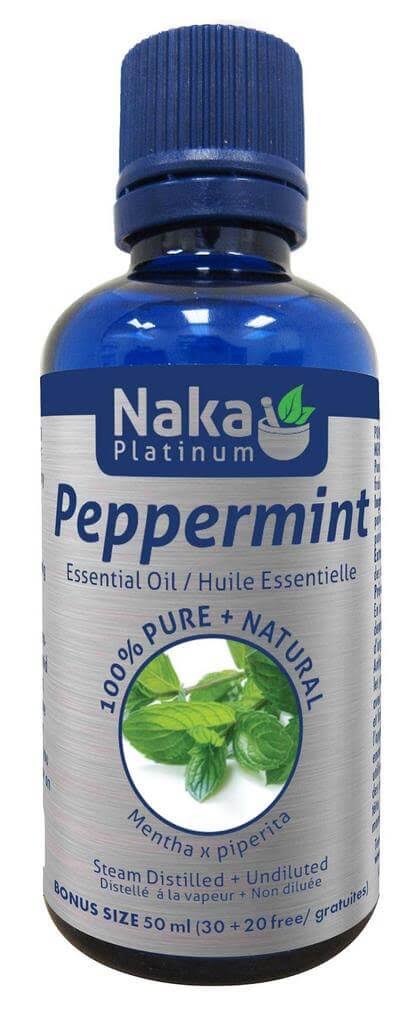 100% Pure Peppermint Essential Oil - 50ml + Bonus Item
