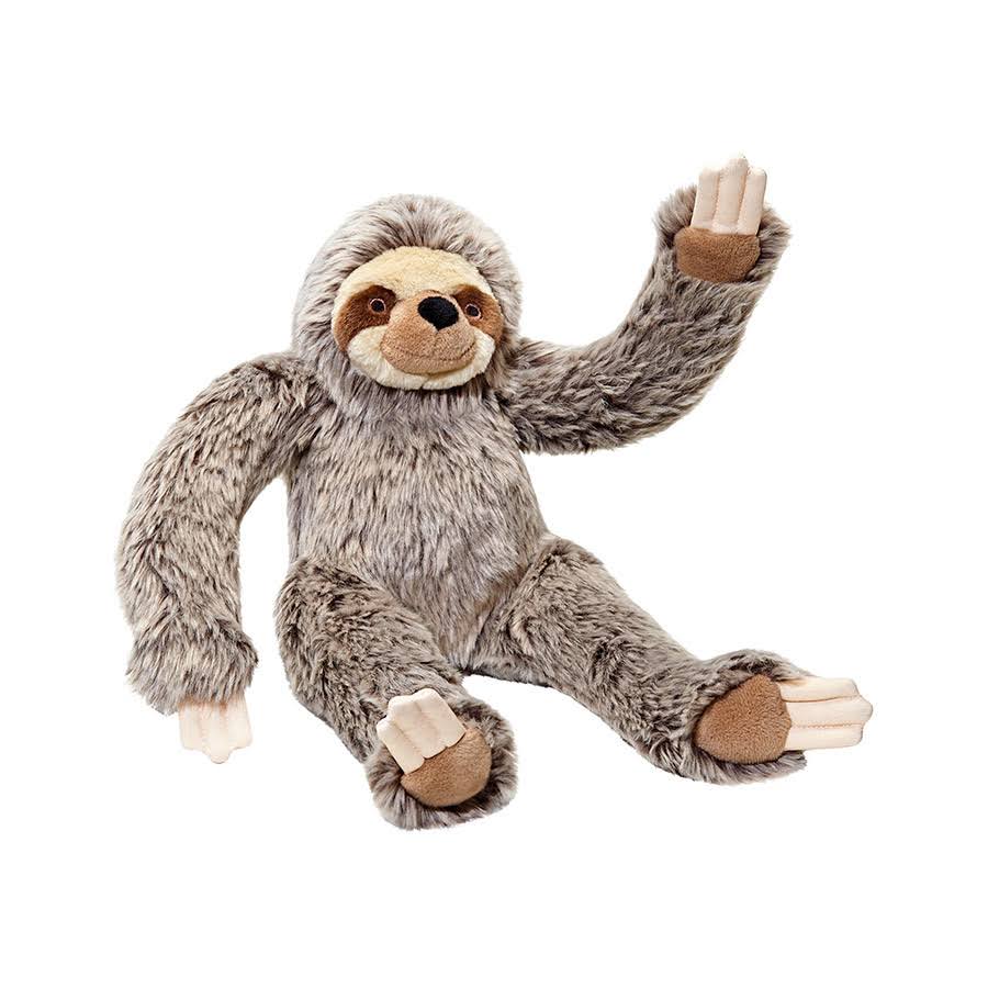 Fluff & Tuff Tico Sloth Dog Toy