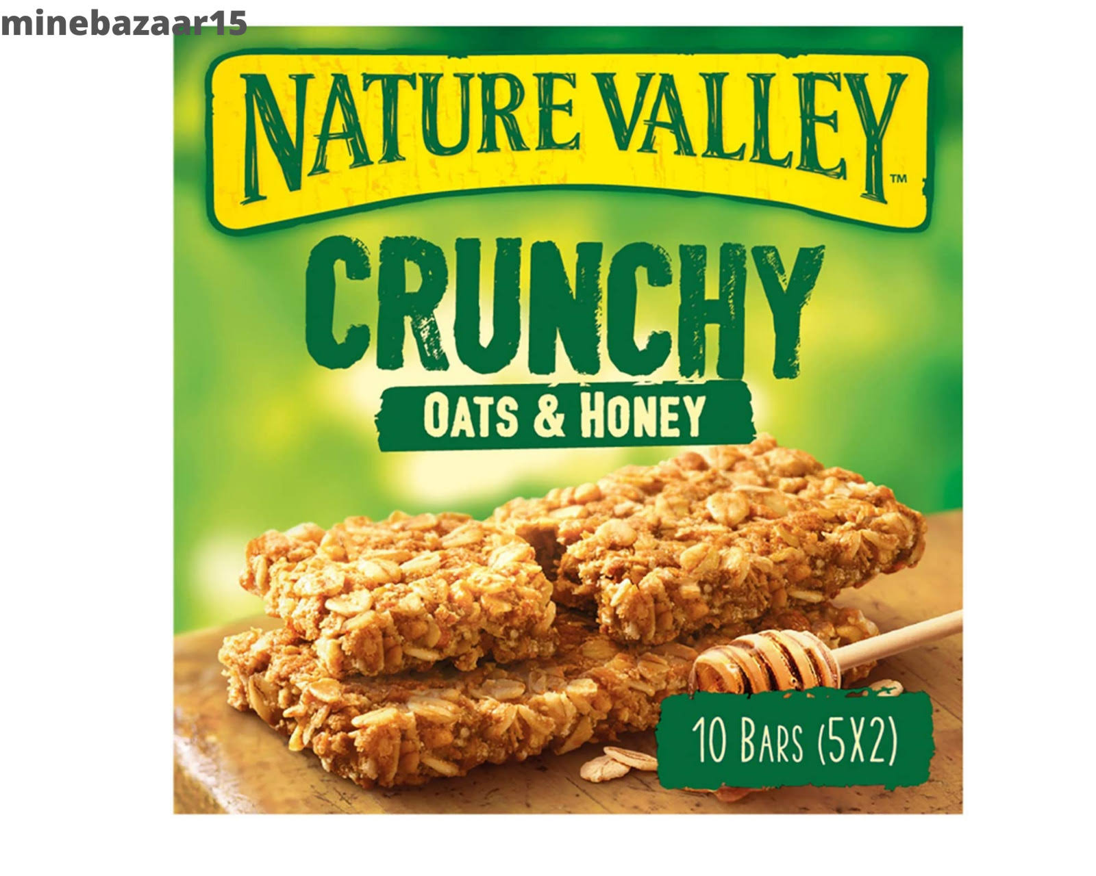 Nature Valley Crunchy Oats and Honey Cereal Bars - 5 x 42g