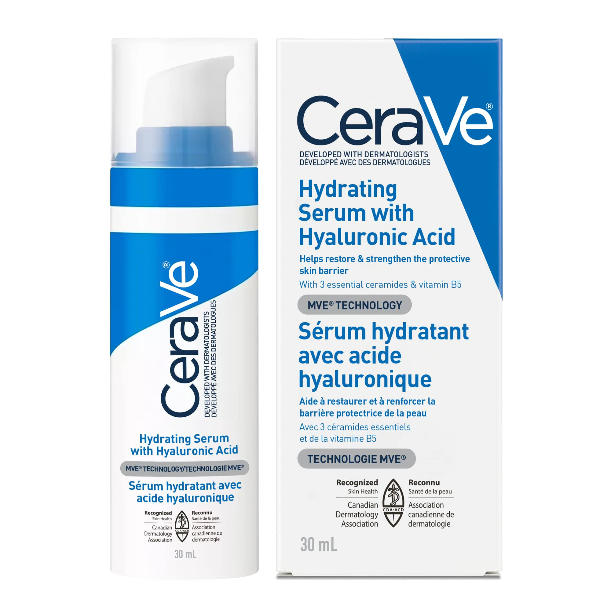 CeraVe Hydrating Hyaluronic Acid Serum, 30 ml