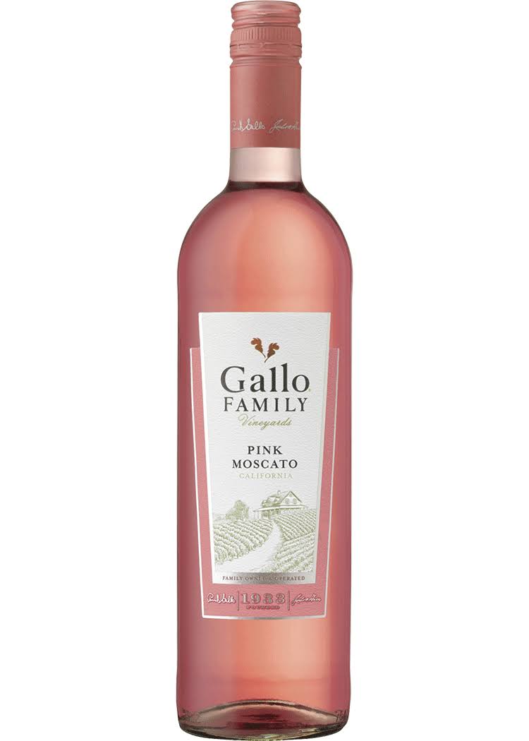 Gallo Winery Pink Moscato