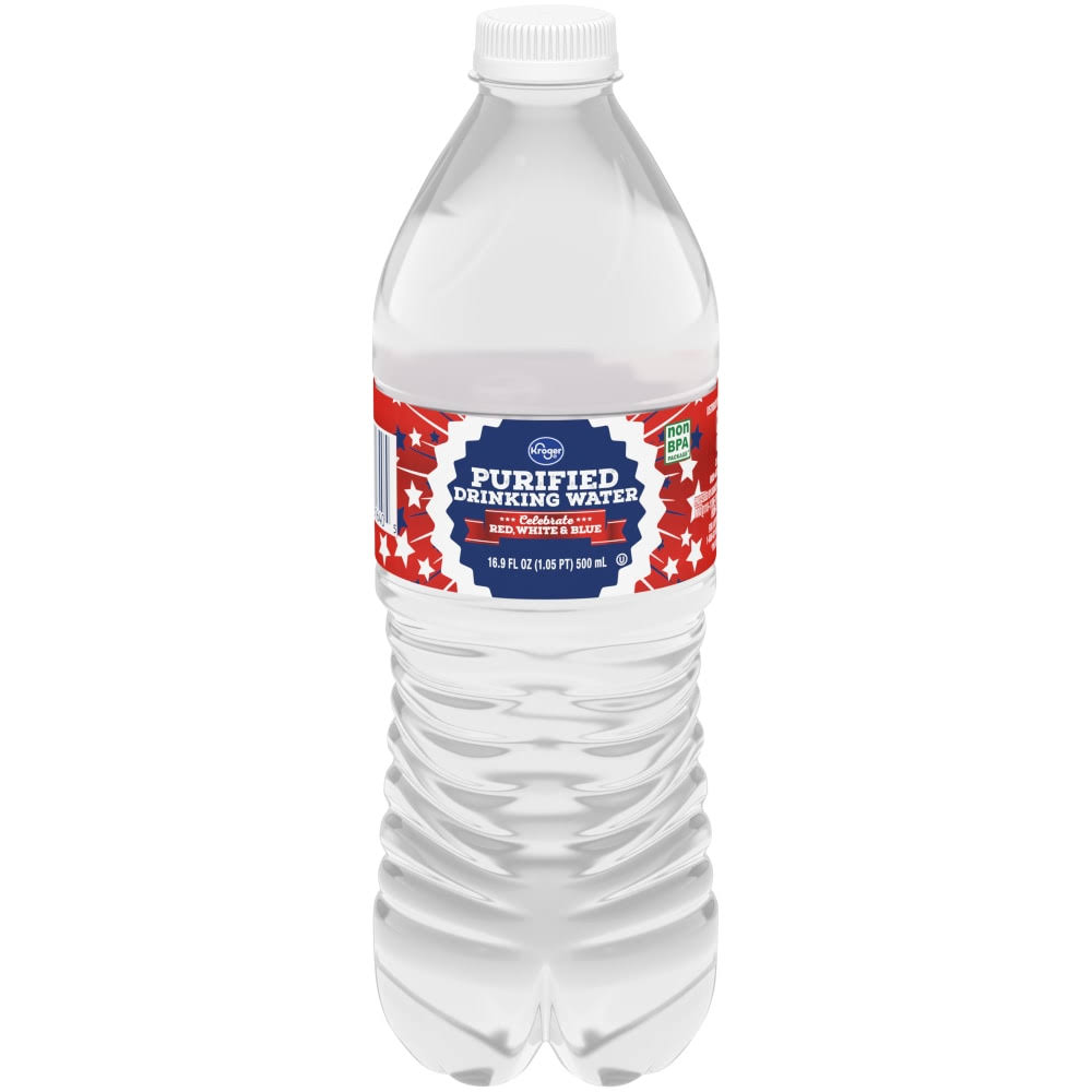 Kroger Purified Drinking Water - 16.9 fl oz
