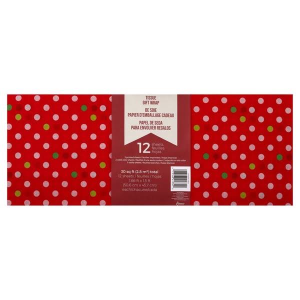 Berwick Offray Gift Wrap, Tissue - 12 wraps