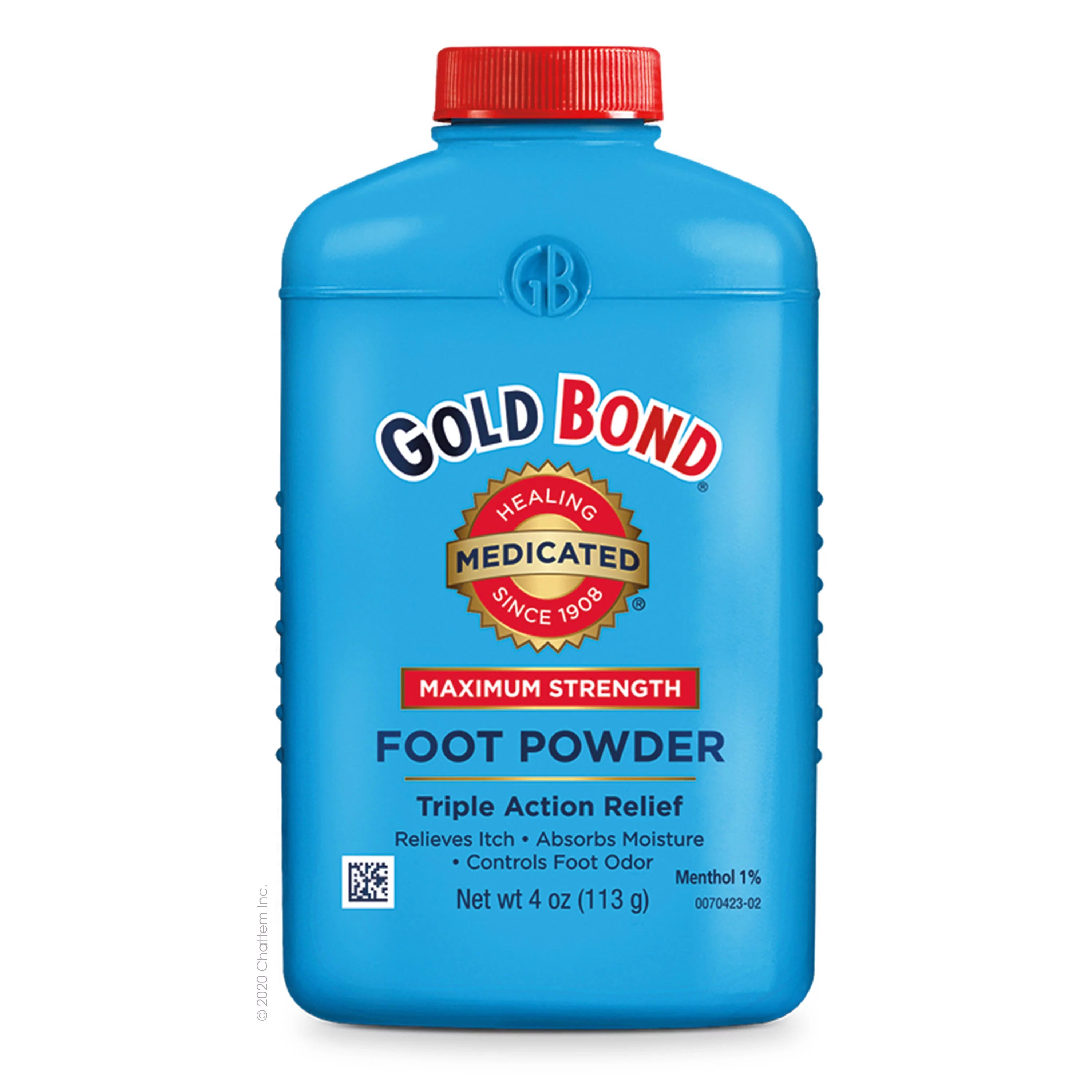 Gold Bond Medicated Maximum Strength Foot Powder - 4 oz