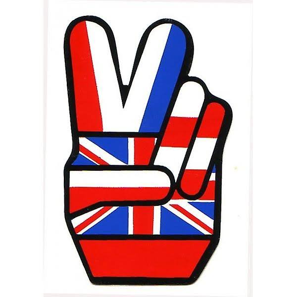 Union Jack Wear Union Jack Cool Britannia Sticker