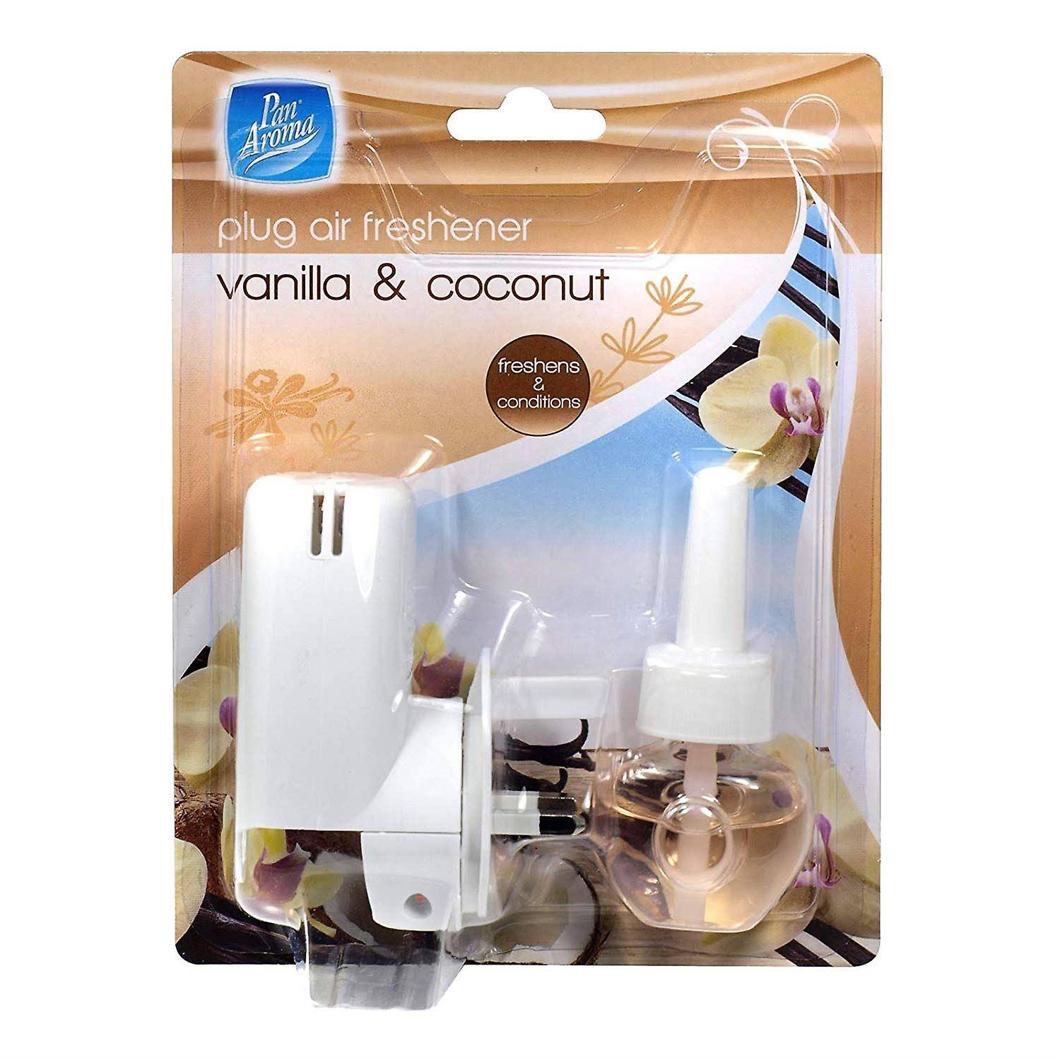 Pan Aroma Vanilla & Coconut Scented Plug in Air Freshener