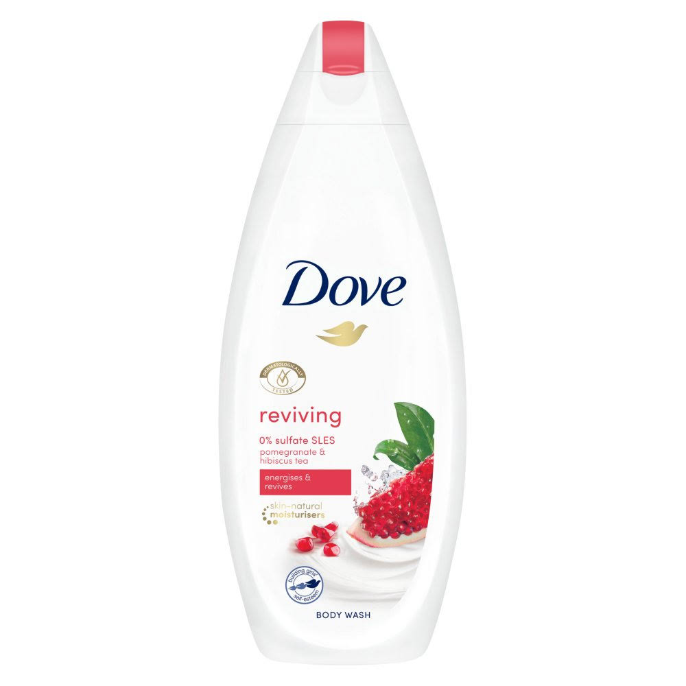 Dove Body Wash - Pomegranate & Verbena Scent, 225ml