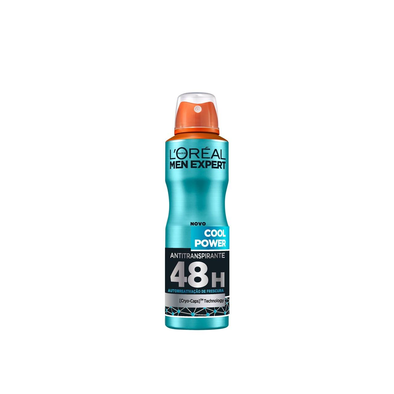 L'Oreal Paris Men Expert 48H Anti-Perspirant Deodorant Spray - Cool Power, 150ml