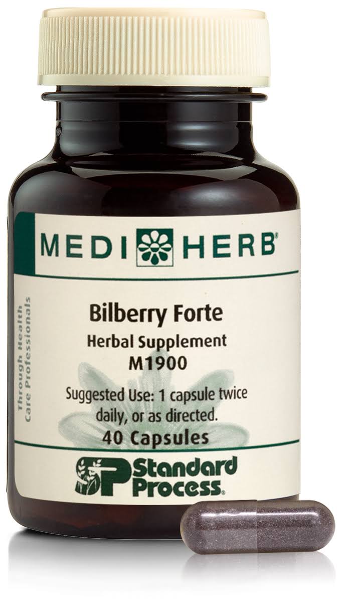 Bilberry Forte, 40 Capsules
