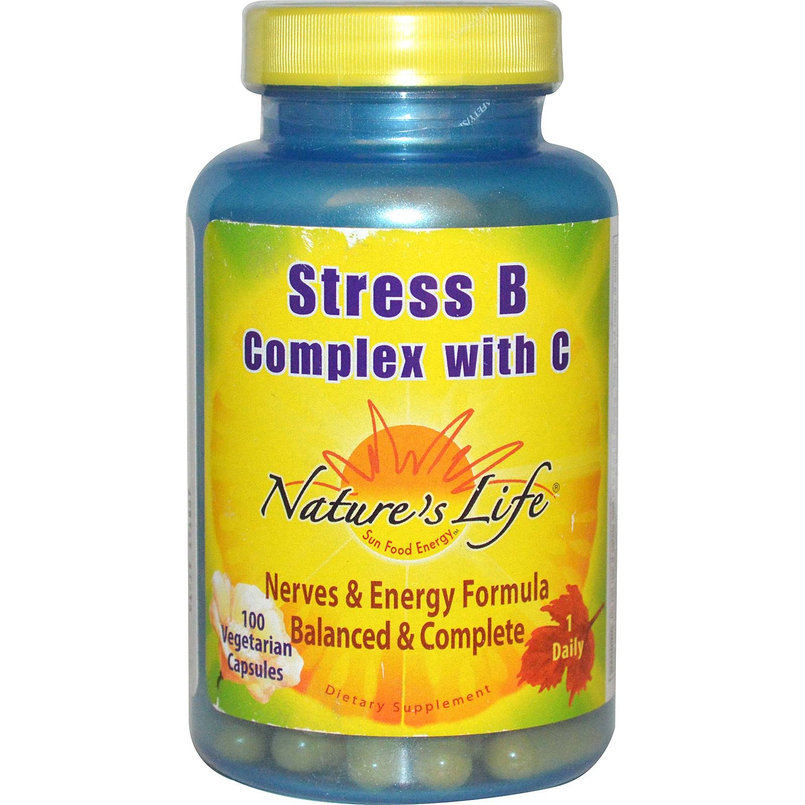 Nature's Life Stress B Complex with C