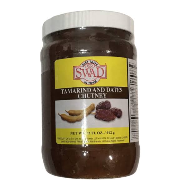 Swad Tamarind Dates Chutney - 32 oz