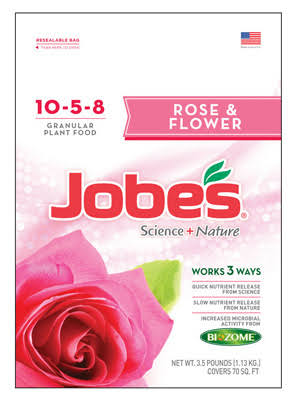 Jobe's Rose & Flower 10-5-8 Plant Food - 3.5lb