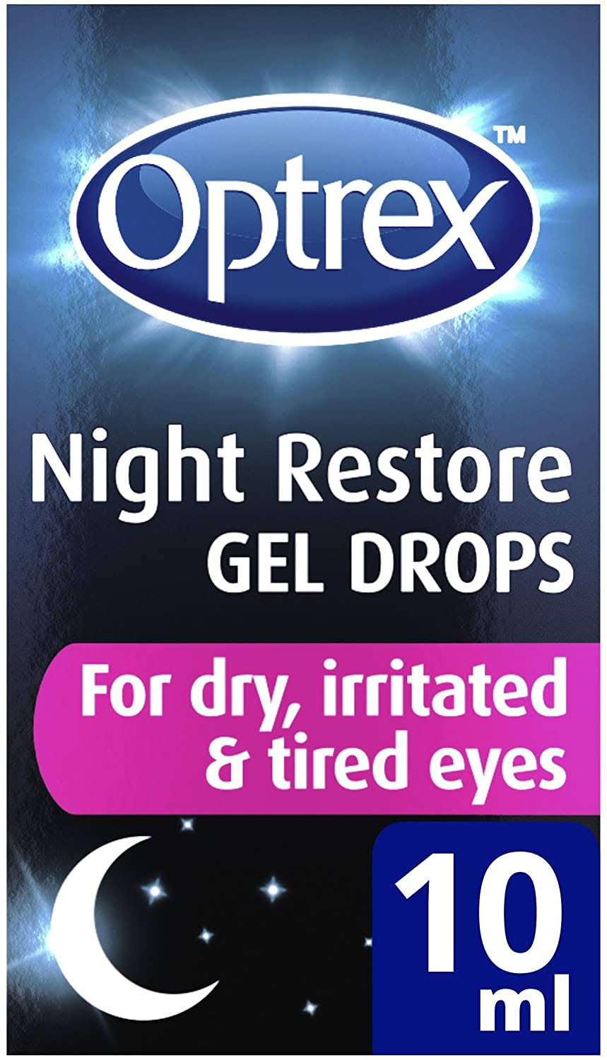 Optrex Night Restore Gel Drops - 10ml