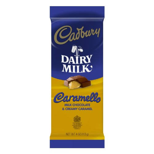 Cadbury Dairy Milk Chocolate - Caramello, 4oz