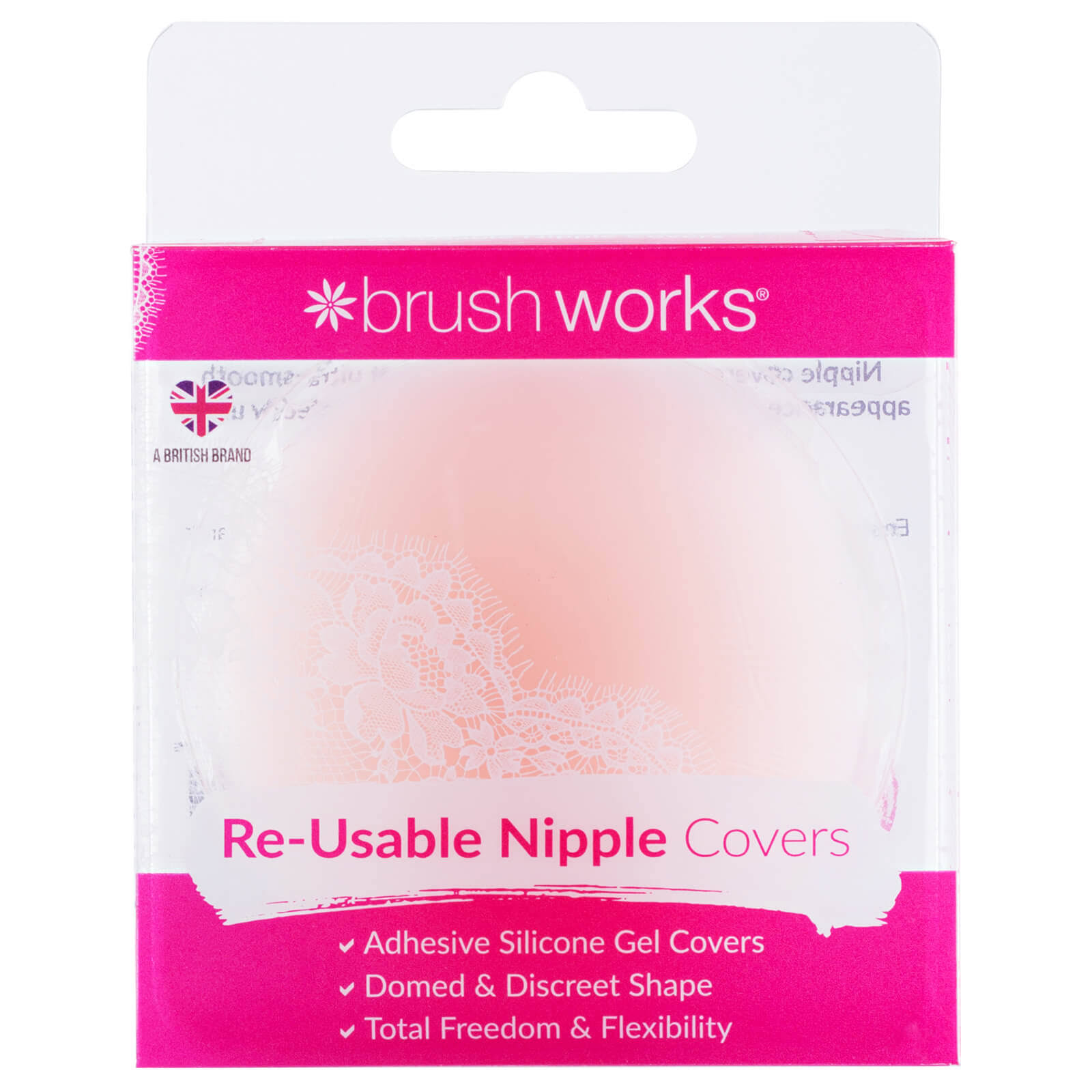 Brushworks Reusable Silicone Nipple Covers