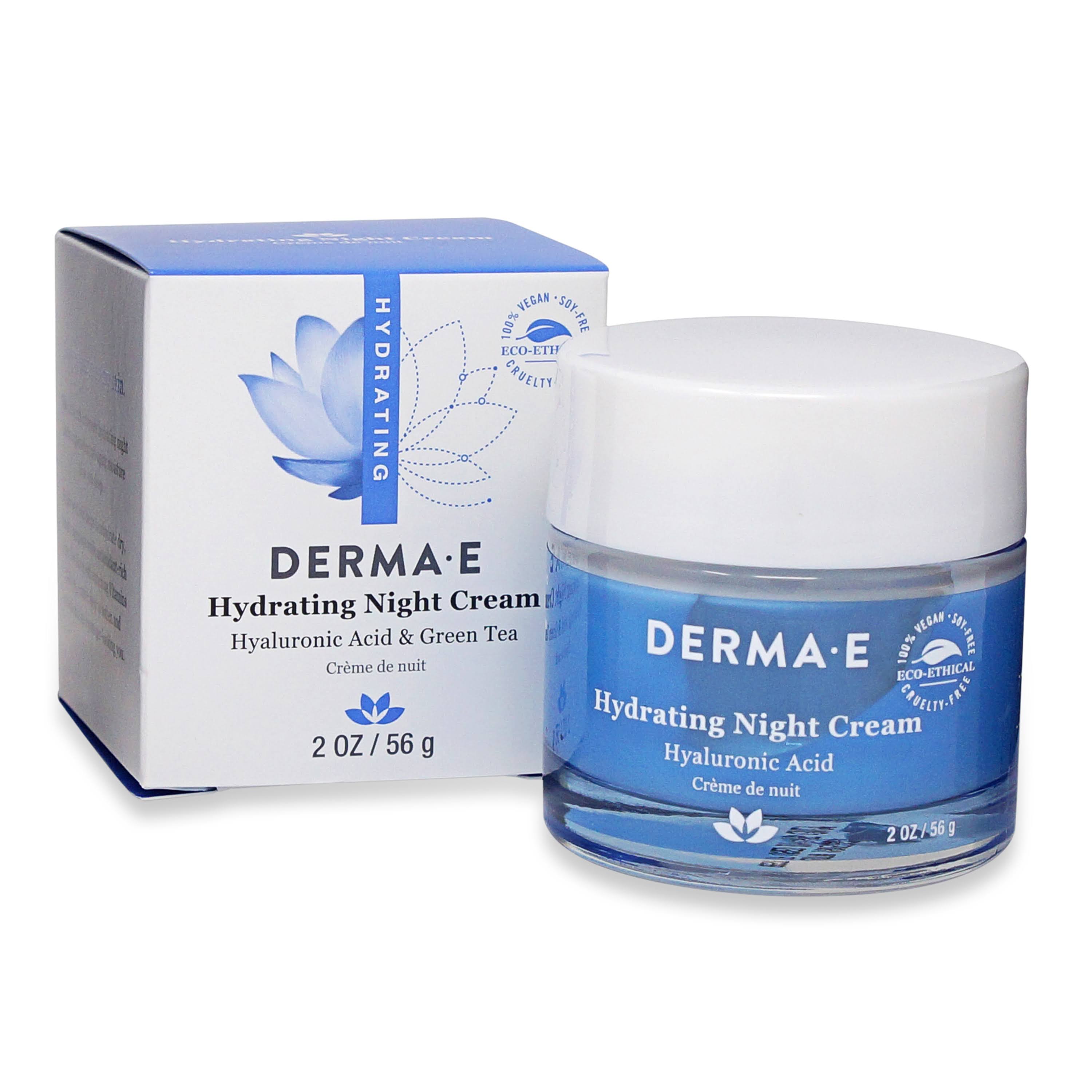 Derma E Hydrating Night Crème with Hyaluronic Acid - 2oz