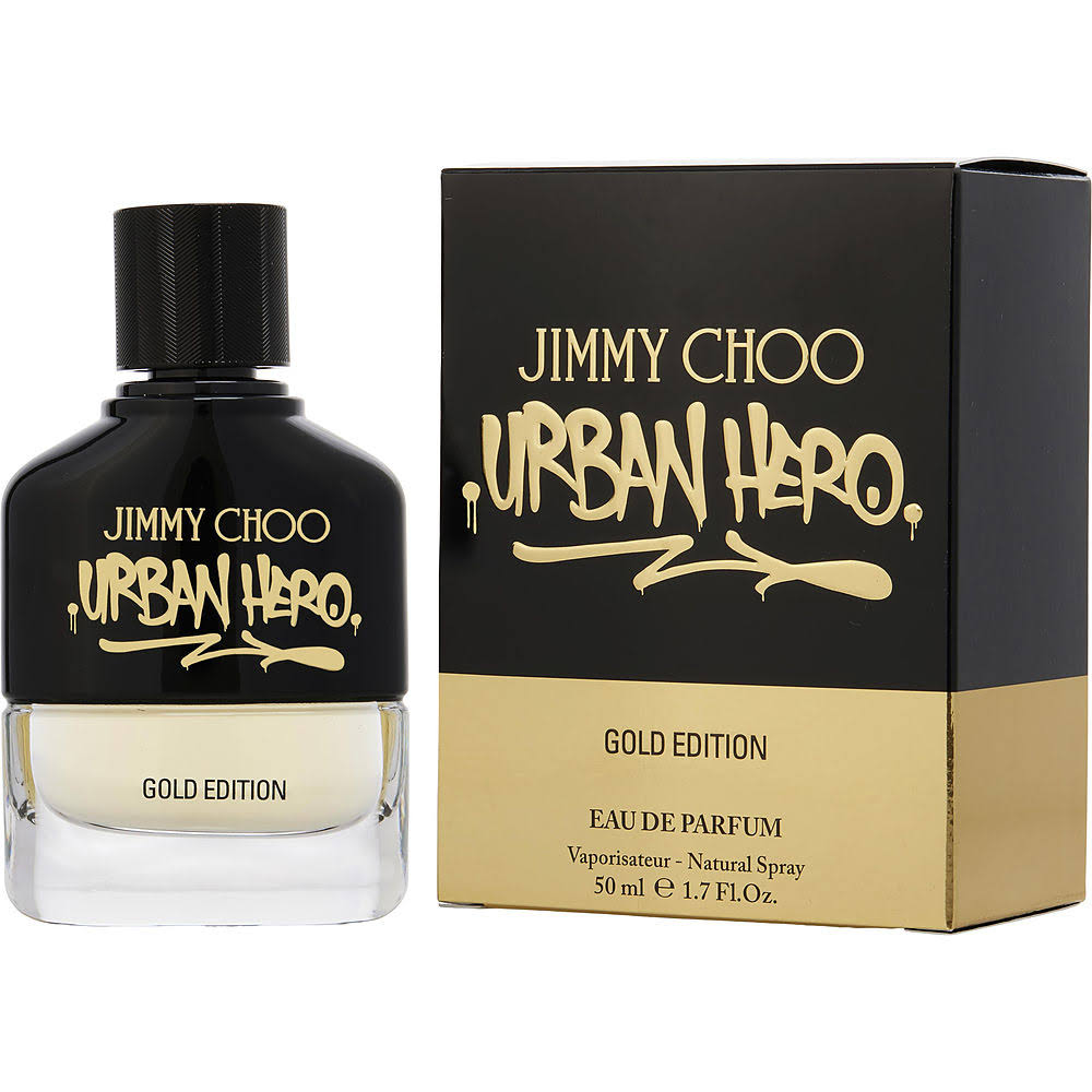 Jimmy Choo Urban Hero Gold Edition For Men Eau De Parfum Spray 1.7 Oz By Jimmy Choo