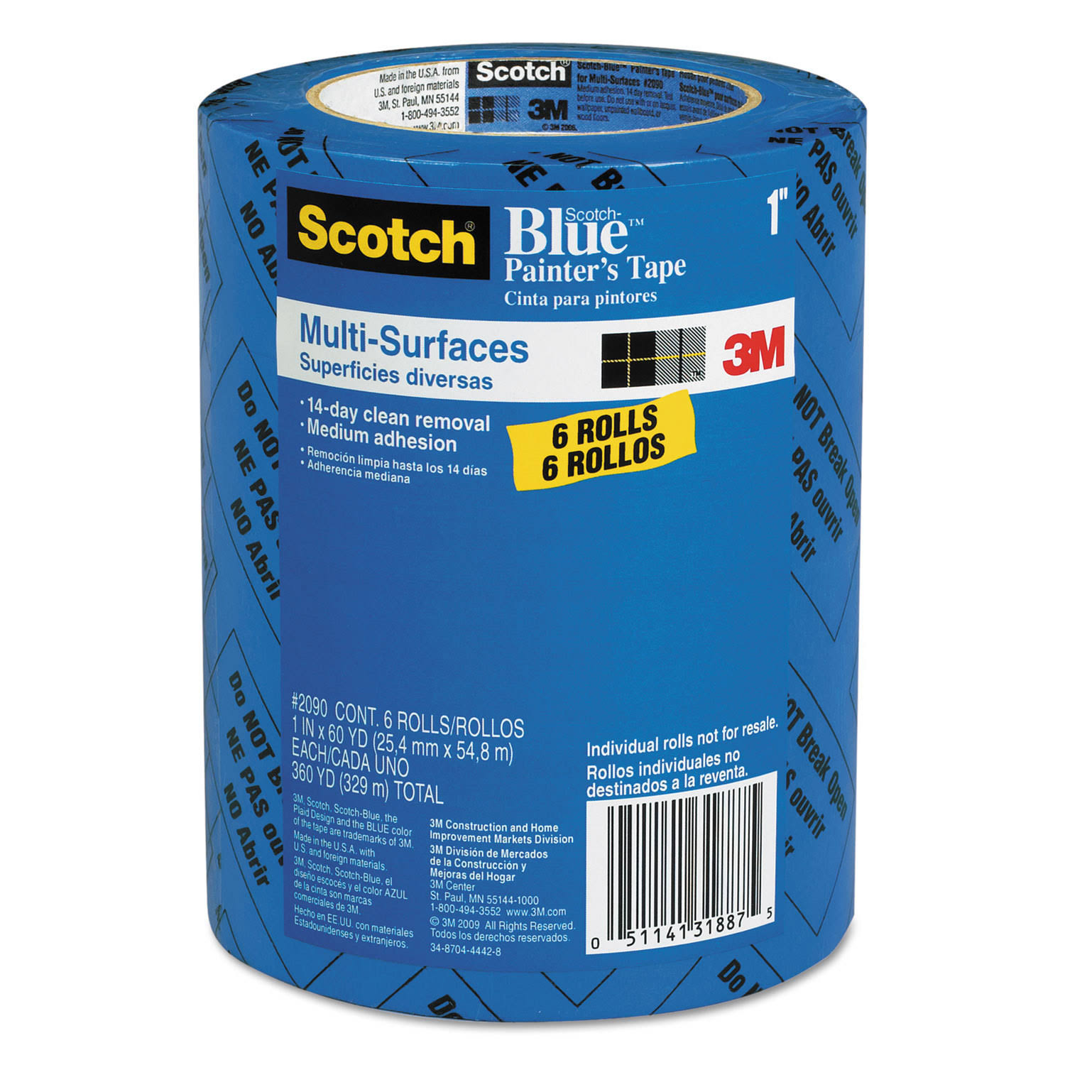 3M ScotchBlue 2090 Blue Painter's Tape