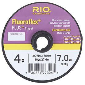 Rio Fluoroflex Plus Tippet Spools 7x - 30yd