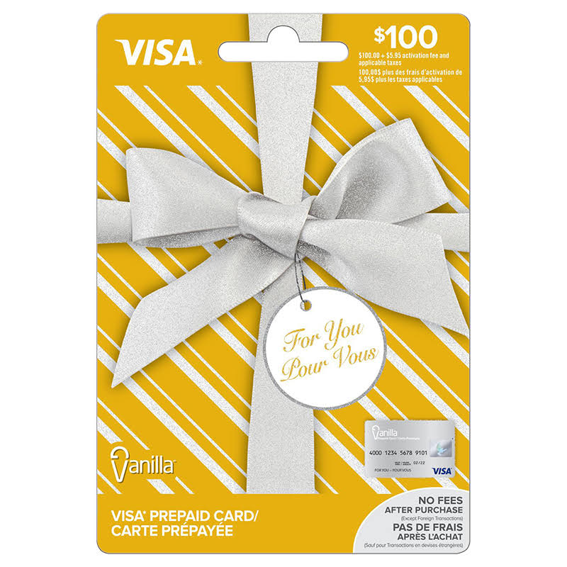 Visa Gift Card - $100